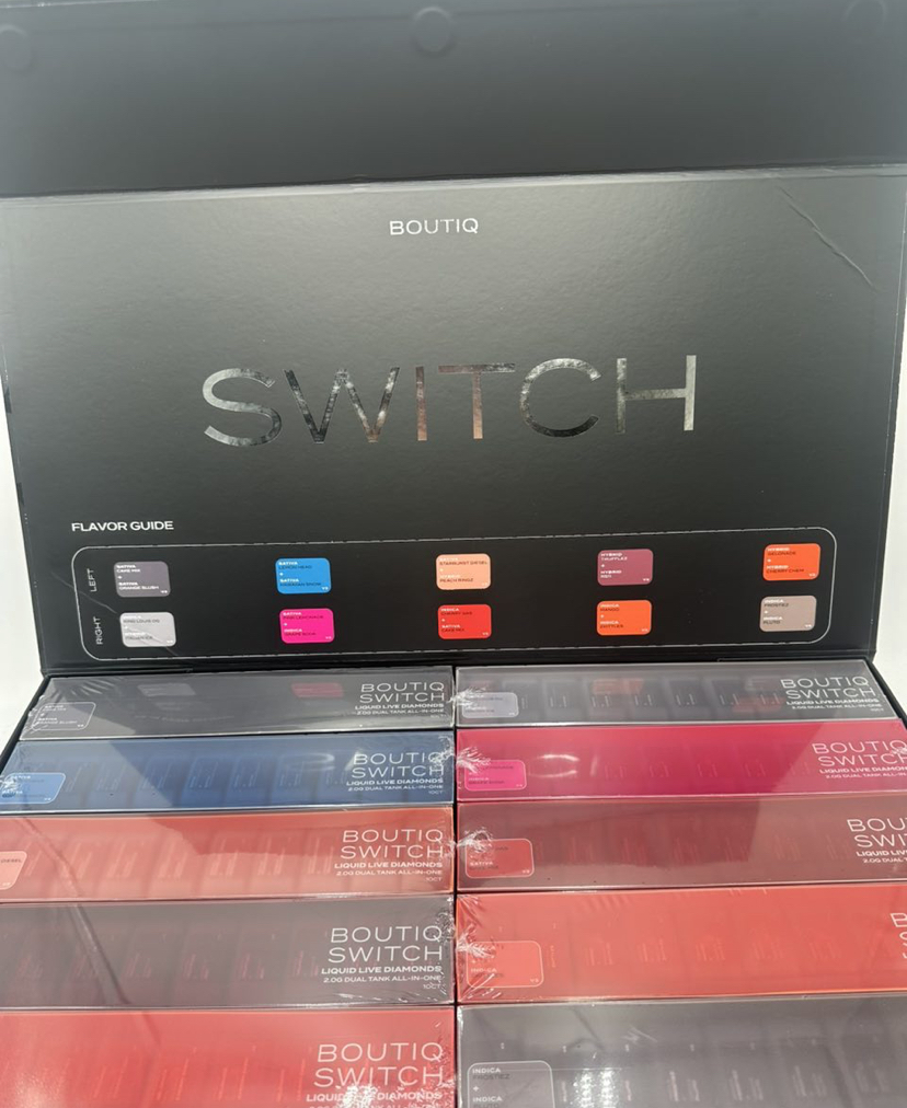 Top Flavors of Boutiq Switch
