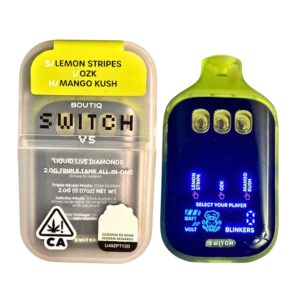 boutiq switch v5 lemon stripes
