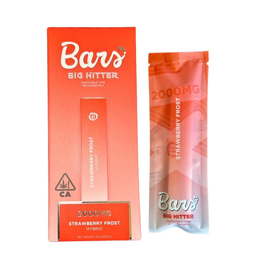 BARS XL “STRAWBERRY FROST” 2G DISPOSABLE