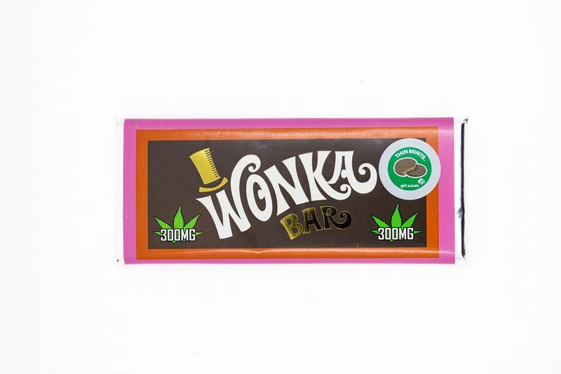 WONKA – CHOCOLATE BARS – 300MG (12 PIECES PER BAR – 25MG PER PIECE)