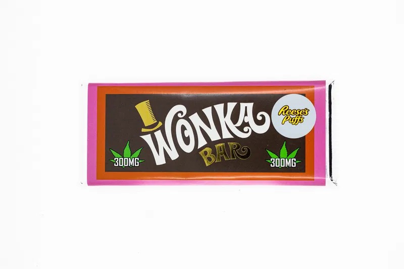 WONKA – CHOCOLATE BARS – 300MG (12 PIECES PER BAR – 25MG PER PIECE)