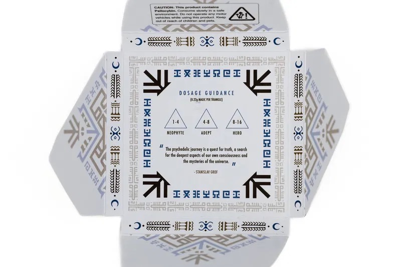 MANTRA – SHROOMS ORGANIC CHOCOLATE BARS – 3.5GM PER BAR (16 PIECES PER BAR – 4 PIECES PER SERVING – 4 SERVINGS PER BAR) MANTRA – SHROOMS ORGANIC CHOCOLATE BARS – 3.5GM PER BAR (16 PIECES PER BAR – 4 PIECES PER SERVING – 4 SERVINGS PER BAR)