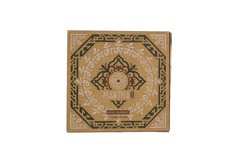 MANTRA – SHROOMS ORGANIC CHOCOLATE BARS – 3.5GM PER BAR (16 PIECES PER BAR – 4 PIECES PER SERVING – 4 SERVINGS PER BAR) MANTRA – SHROOMS ORGANIC CHOCOLATE BARS – 3.5GM PER BAR (16 PIECES PER BAR – 4 PIECES PER SERVING – 4 SERVINGS PER BAR)