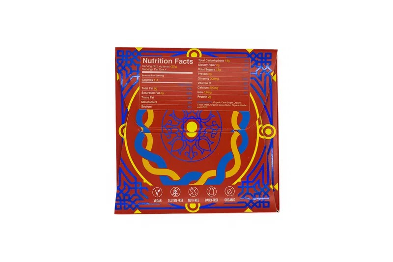 MANTRA – SHROOMS ORGANIC CHOCOLATE BARS – 3.5GM PER BAR (16 PIECES PER BAR – 4 PIECES PER SERVING – 4 SERVINGS PER BAR) MANTRA – SHROOMS ORGANIC CHOCOLATE BARS – 3.5GM PER BAR (16 PIECES PER BAR – 4 PIECES PER SERVING – 4 SERVINGS PER BAR)