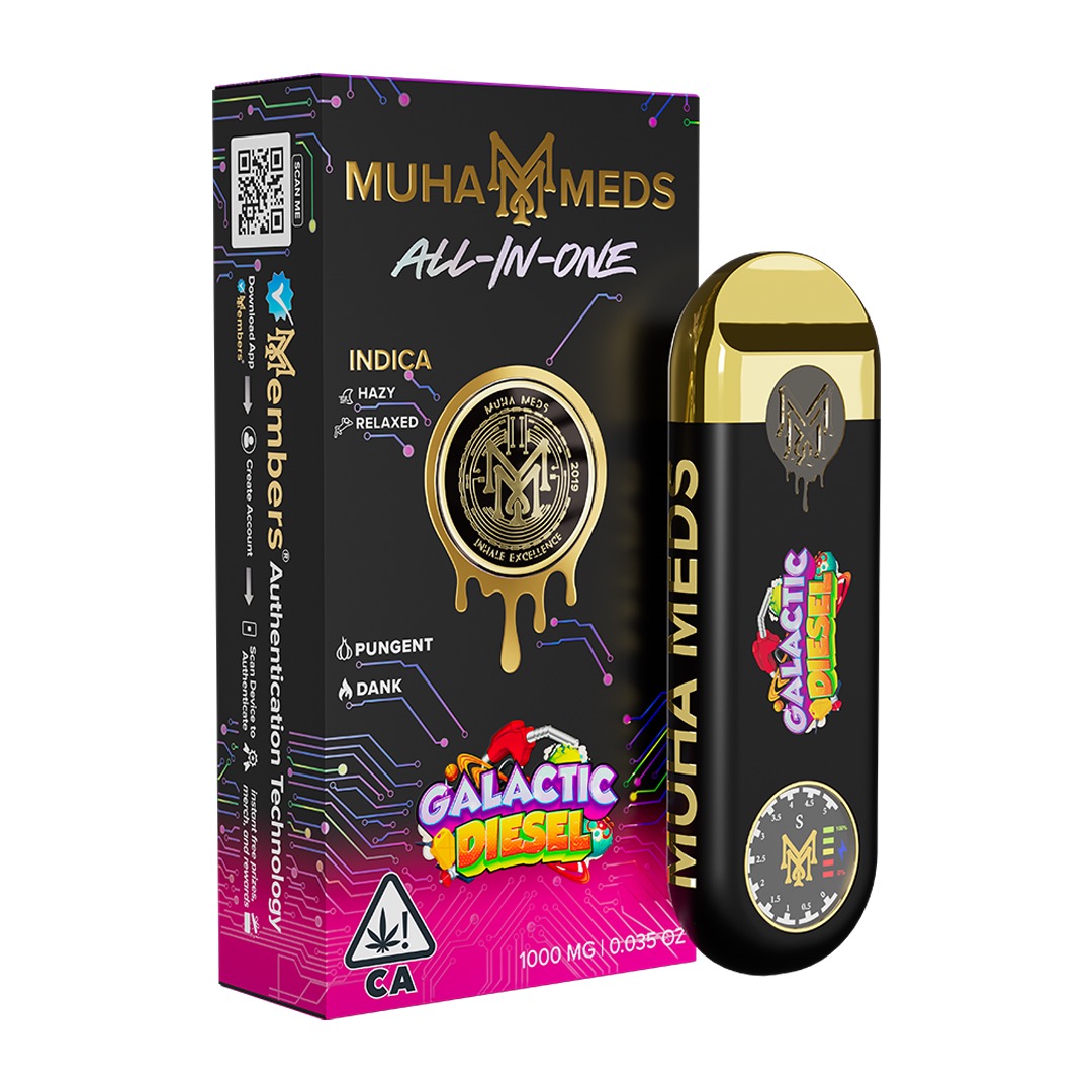 New Muha Gen 3 Galactic Diesel Indica | 1000MG New Muha Gen 3 Galactic Diesel Indica | 1000MG
