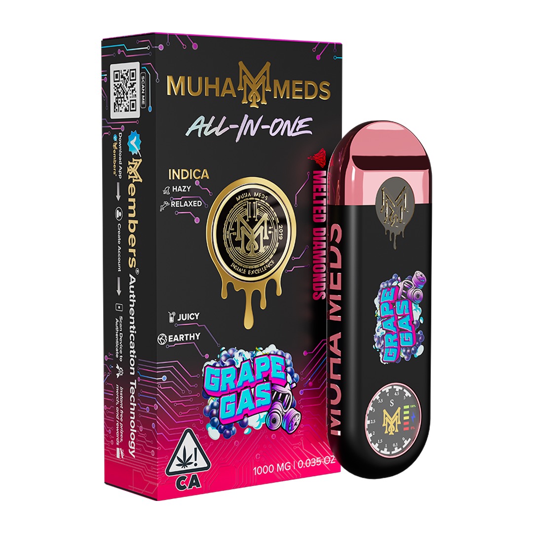 New Muha Gen 3 Grape Gas Indica | 1000MG New Muha Gen 3 Grape Gas Indica | 1000MG