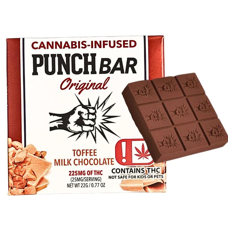 PUNCH BAR CHOCOLATE BAR – DARK CHOCOLATE SEA SALT